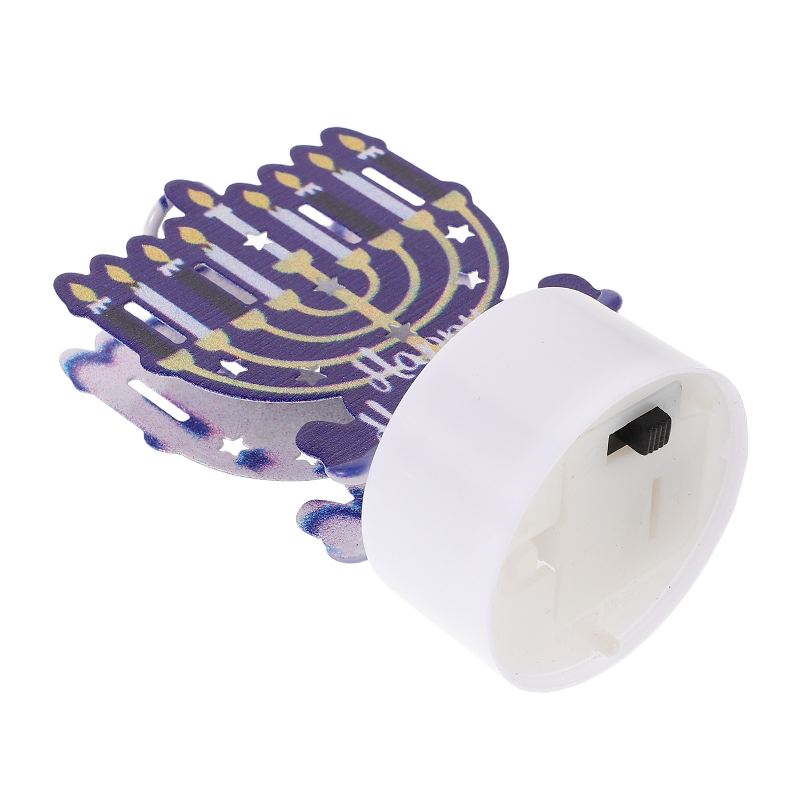 Paraffin Wax - Candele di Hanukkah senza fiamma a