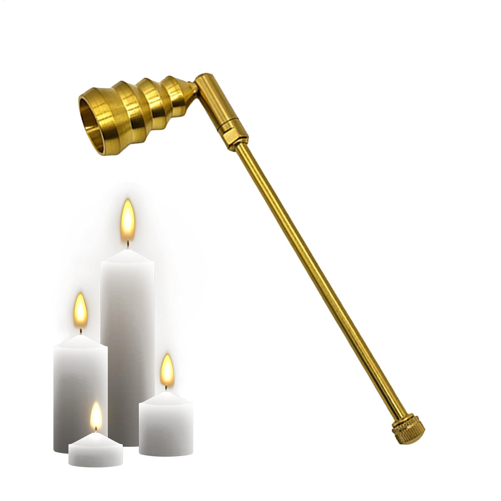 Candle Wick - Spegnifiamma in Metallo con Manico per