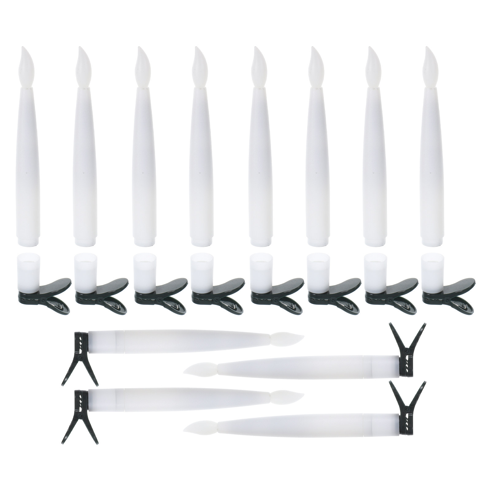 Paraffin Wax - 12 Set di Candele LED per
