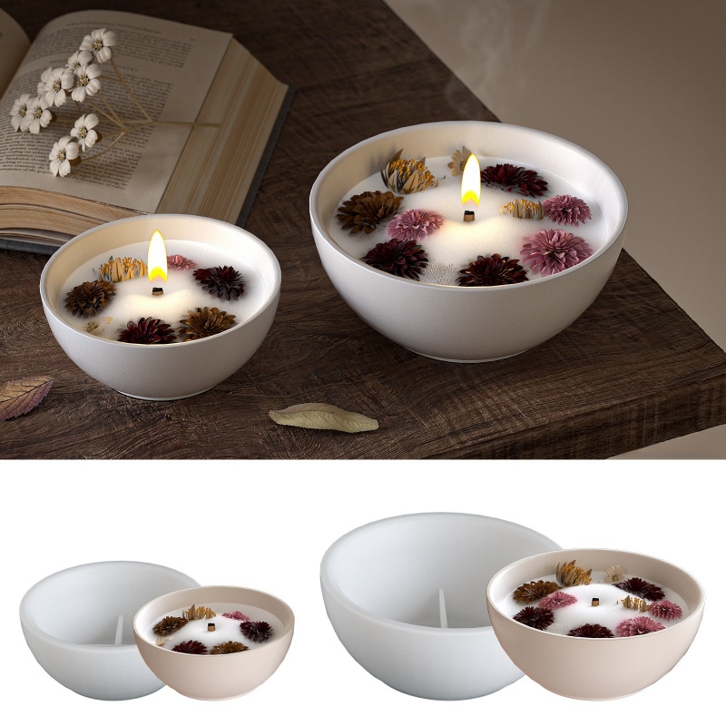 Candle Containers - Ciotola per candele rotonda Stampo in