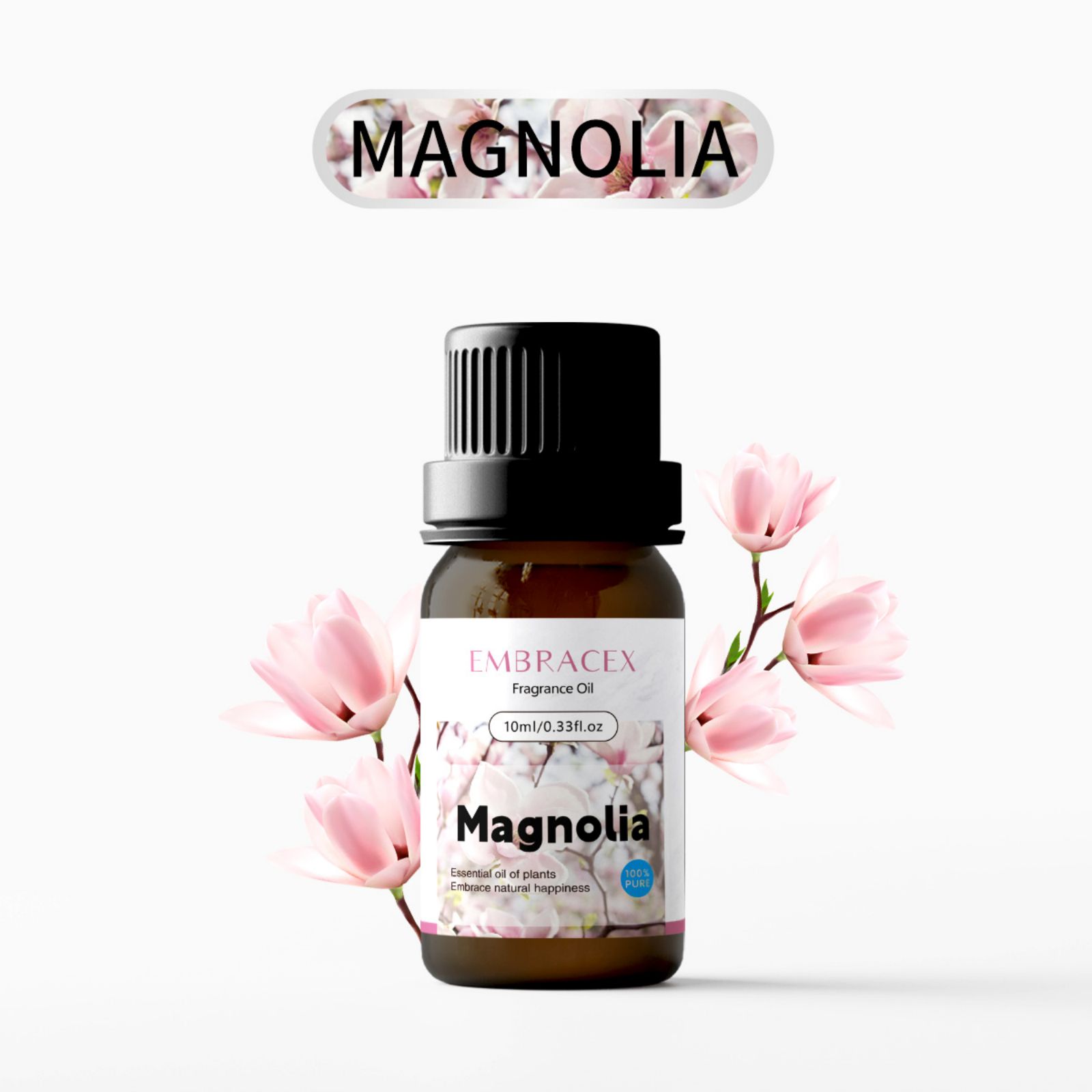 Candle Fragrance - Oli Essenziali di Magnolia da 10ml,