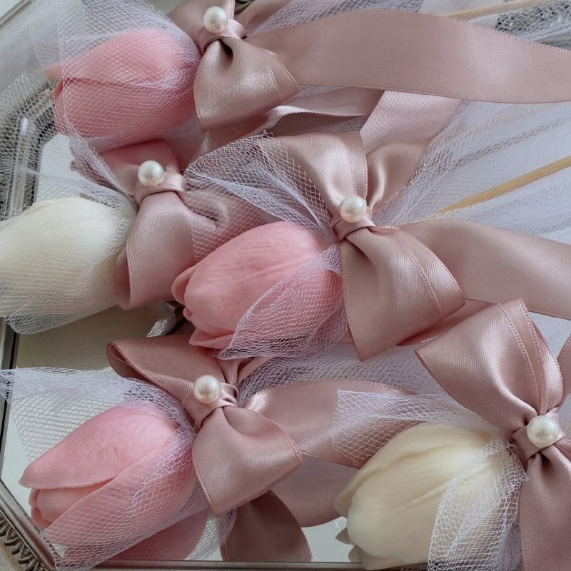 5 candele profumate al tulipan - Soy Wax recensione e prezzo