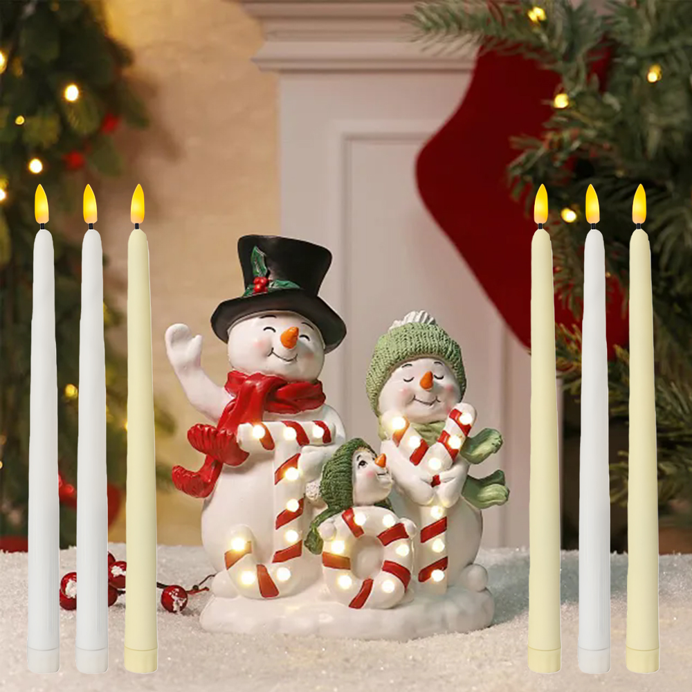 6 candele a LED senza fiamma,  - Silk Candle recensione e prezzo